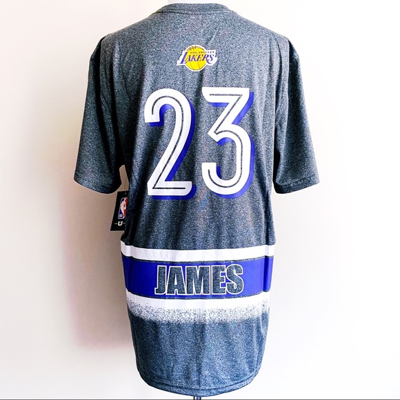 NBA LA Los Angeles Lakers Lebron James T-Shirt - Picture 3 of 8